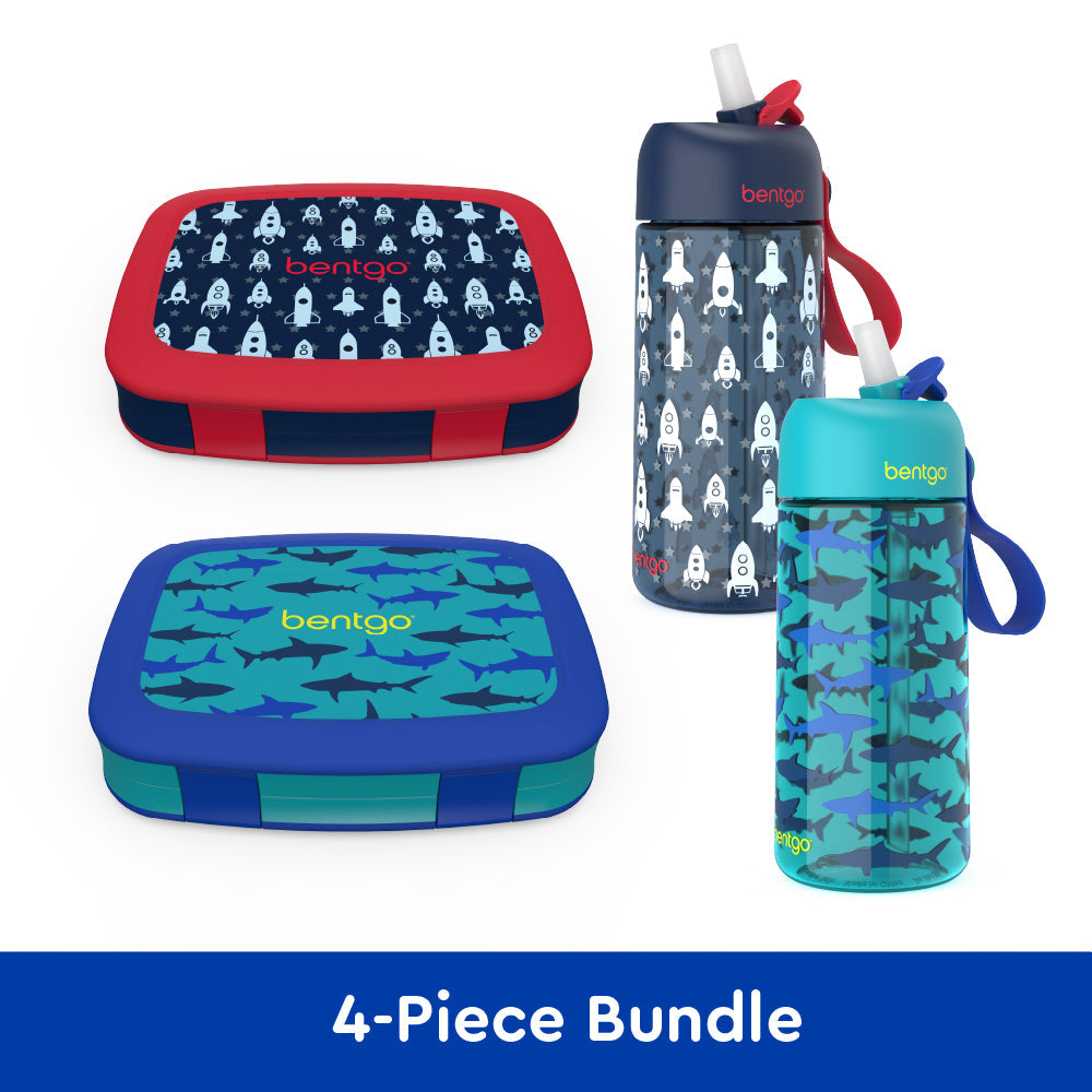 bentgo-kids-prints-lunch-boxes-and-water-bottles-z4 bentgo-lunch-box-bottle-bundle-rocket-shark-1.jpg